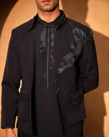 Midnight Serpent jacket Set