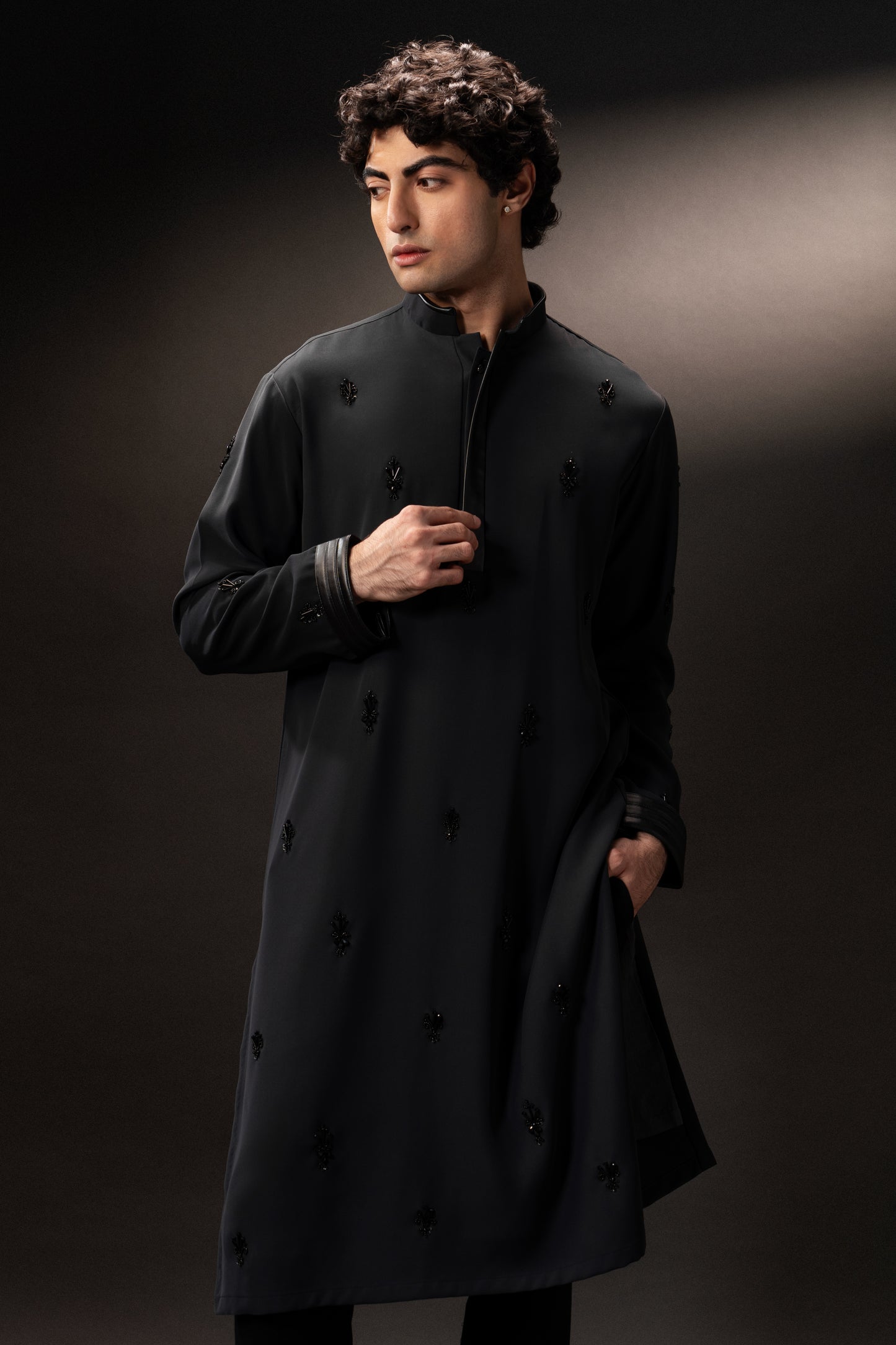Grey Stallion Kurta
